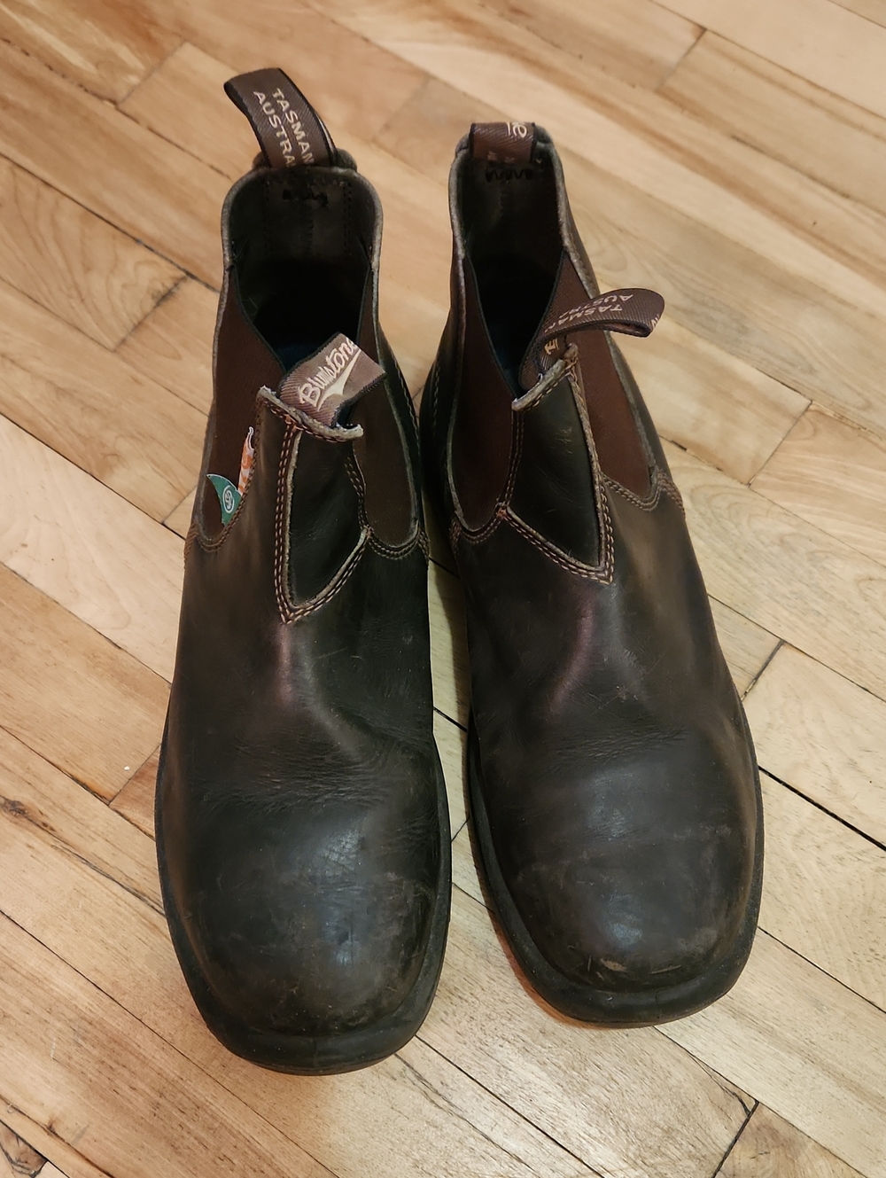 Blundstone Steel Toe Men’s Chukka Boots - Dark Brown